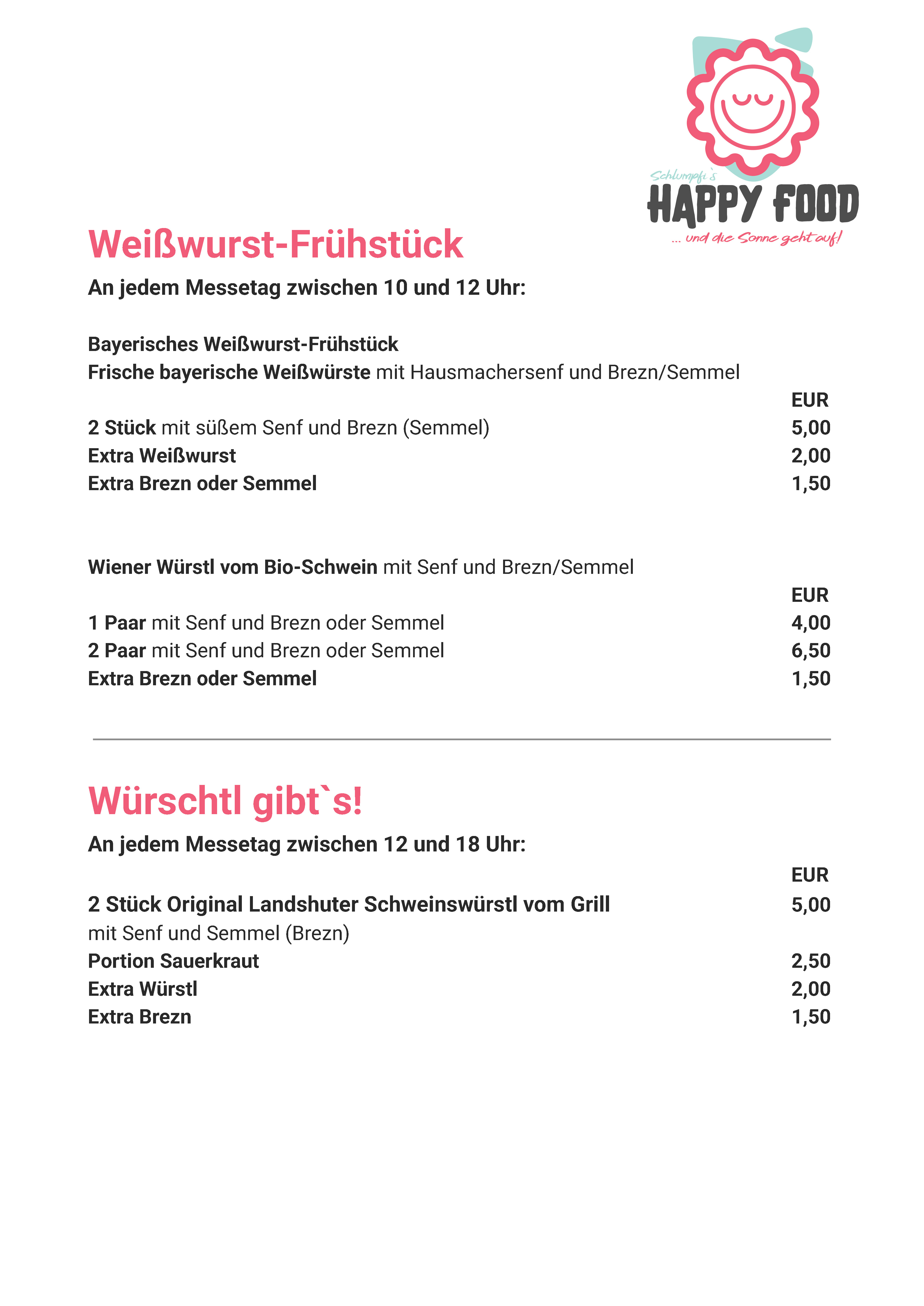 Happy Food Buchung Stand F009 Landshuter Umweltmesse 2025 Seite 3